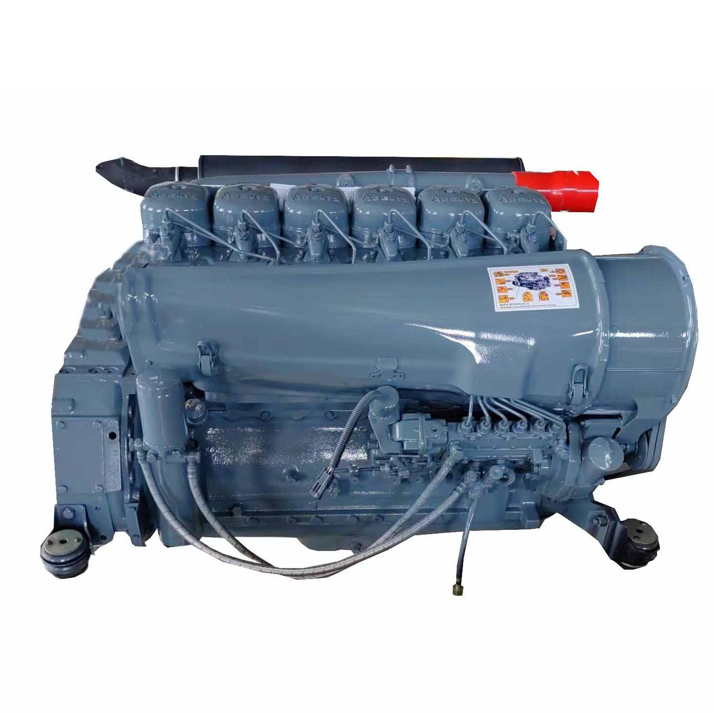 Hot Sale Generator Turb Cilindros Water Pump Set Boat air Cooled 6 Cylinder 54-82kw 60kw 82hp diesel Engine 912 F6L912